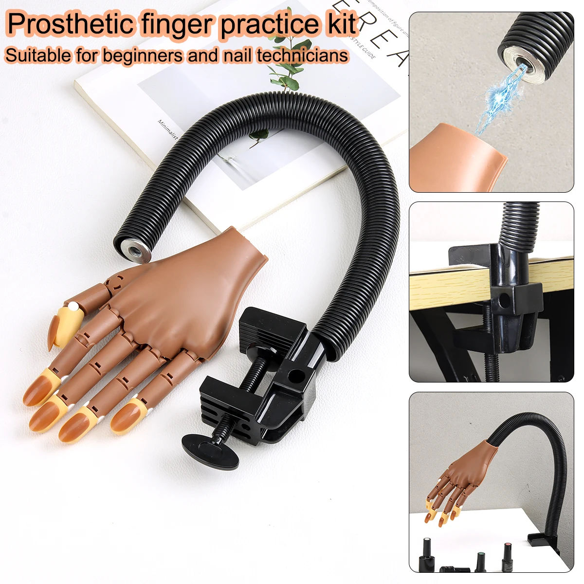 Nail art prosthetic hand pract - огляд і ціна Resin Art Stand
