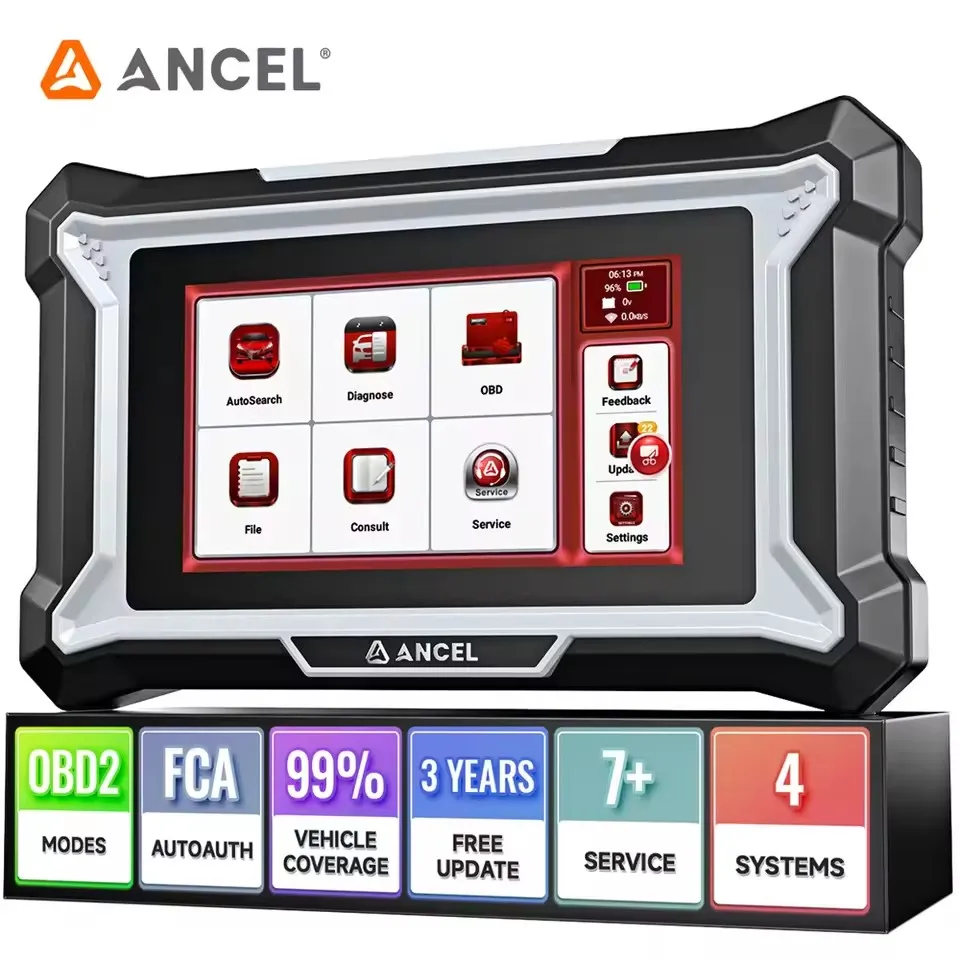 

ANCEL DS100 OBD2 Car Scanner Engine ABS SRS System Diagnostic Tool ABS BMS SAS EPB Oil Gear ETS Reset OBD Automotive Scan Tools