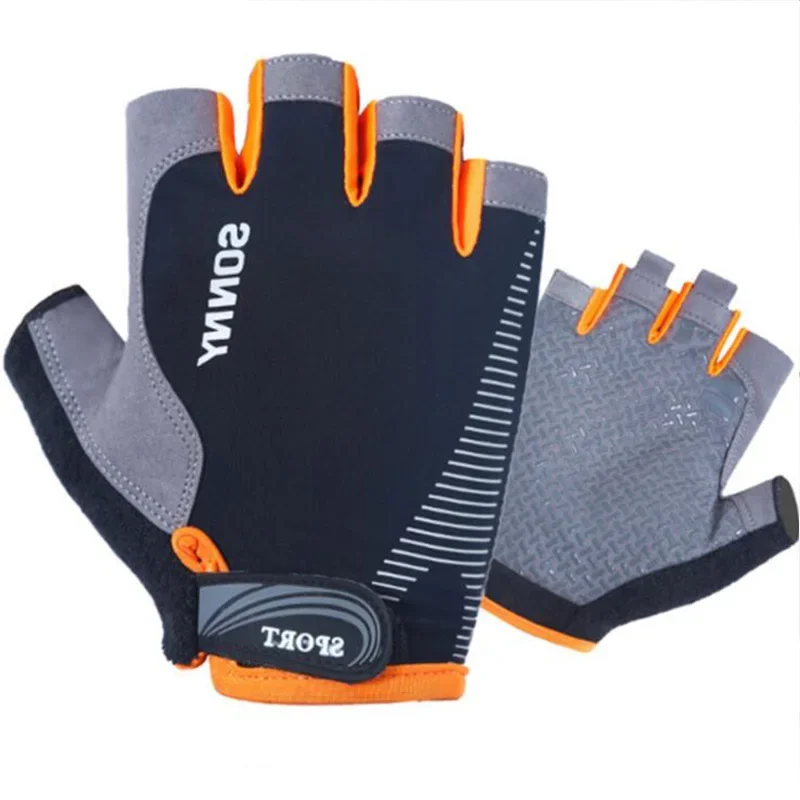 

Half Finger Cycling Gloves Anti-slip Anti-sweat Gel Bicycle Riding Glove Shock Proof Road Mountain Bike Gloves for Men Women