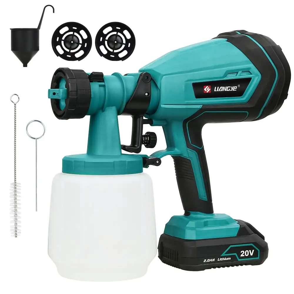 Original Variable Pressure Trigger Handheld Hvlp Electric HVLP Spray Paint Gun For House Painting Spray Gun Manufacturer