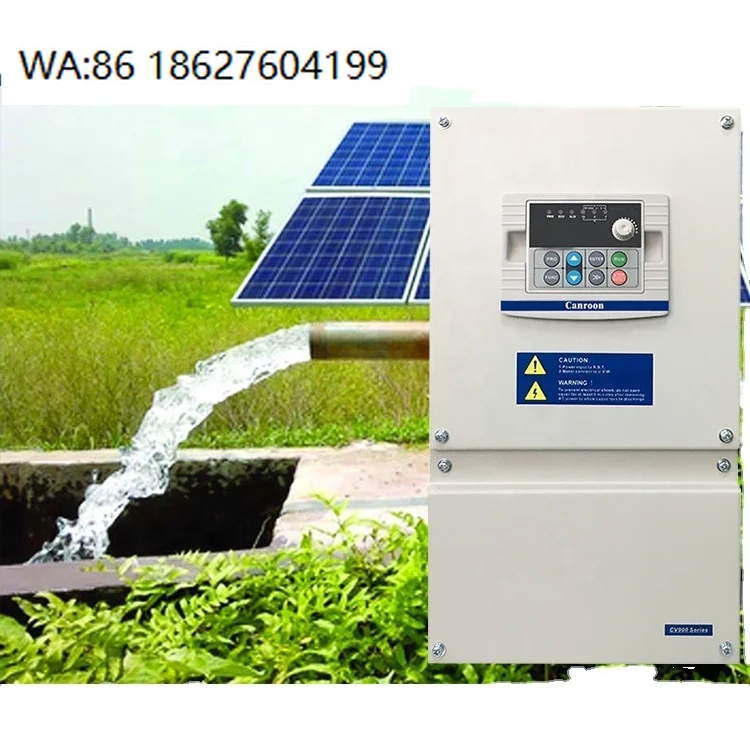 3000W Single Three Phase 380V Solar Water Pump VFD Inverter High Efficiency Motor Drive Equipment