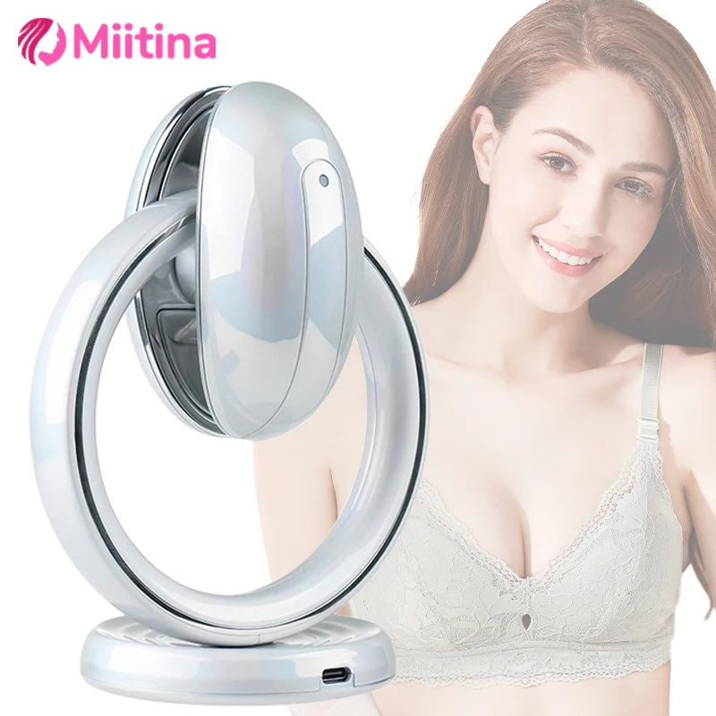 

Электрический массажер для груди EMS, противопровисающий массажер для увеличения груди, массажер для лактации, облегчение боли мастити, инструмент для массажа груди