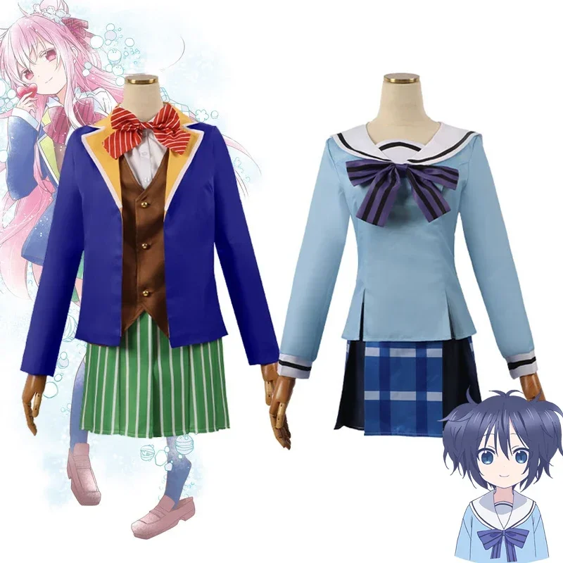 

Anime Manga Happy Sugar Life Matsuzaka Satou Coat Skirt Koube Shio Cosplay Costume Woman Jk Uniform Clothes Halloween Costume