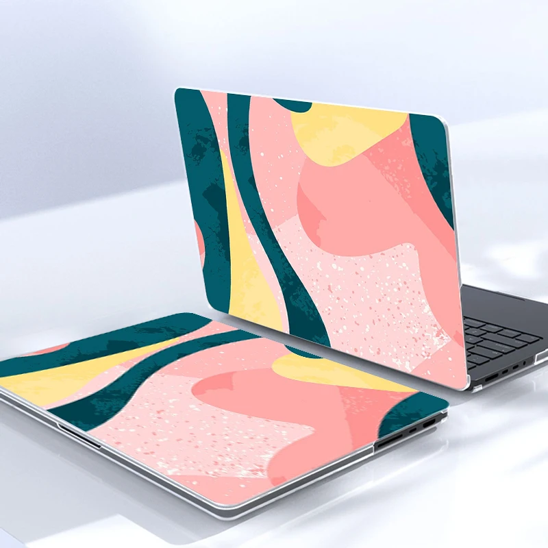 Colorful Abstract Print Crystal Hard Shell Laptop Case for MacBook 13.3 Air/13.6 Air/13.3 Pro/14 Pro/16 Pro/15.3 Air Cover