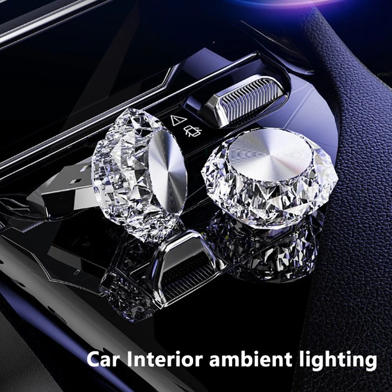 Car USB Ambient Lights Portable Mini LED Atmosphere Lamps Interior Decorative Lights For Car And Computer, Environment Lighting