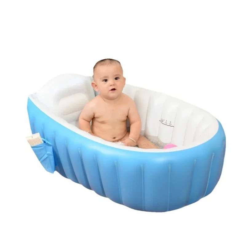 Inflatable Family Swimming Pool Portable Folding Bathing Bath Tub for Kid Newborn Infant Garden Water Game Play