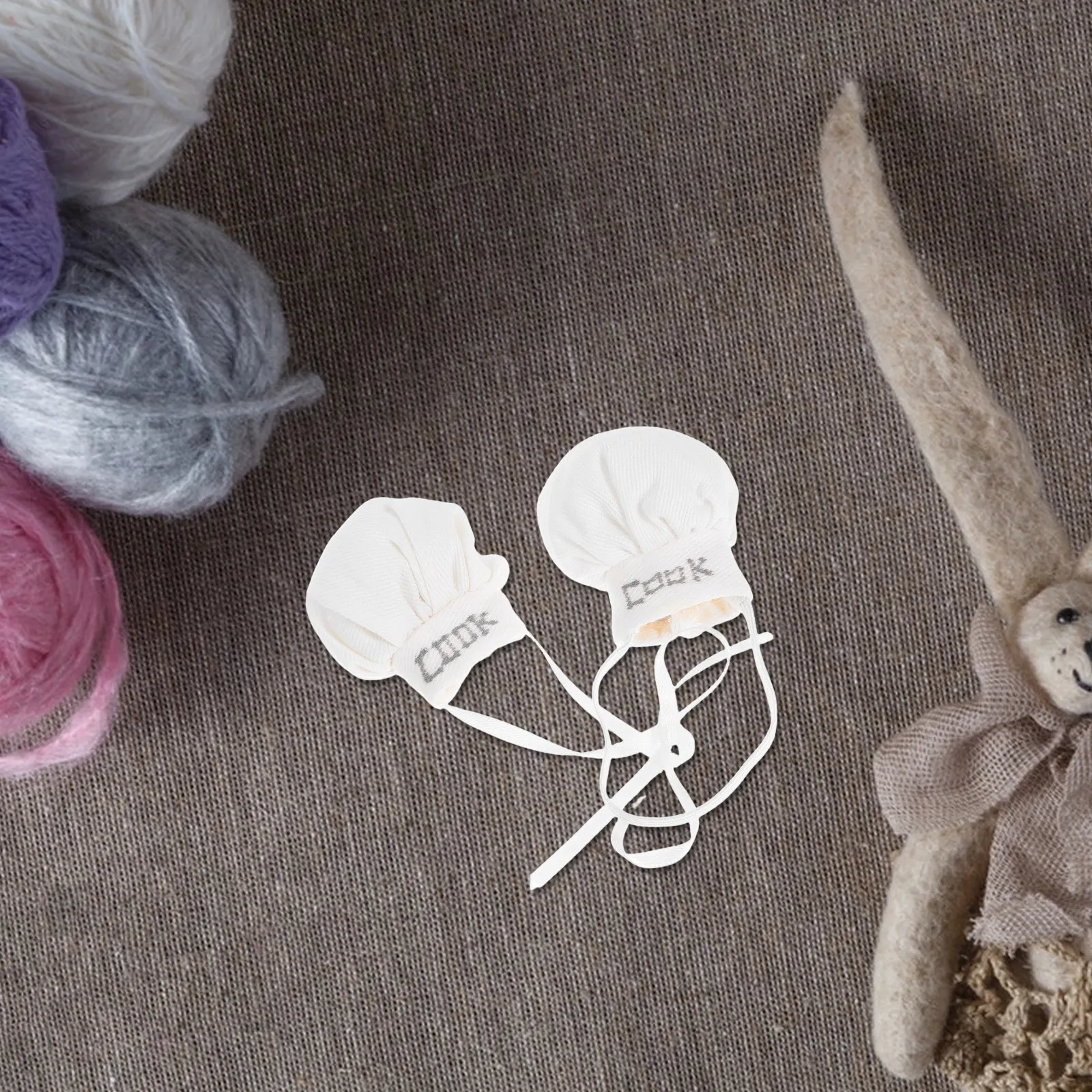 2 Peças Chapéus de Chef Miniatura com Fita Elástica, Touca de Cozinheiro Pequena para Brincadeiras de Faz de Conta na Cozinha, Chapéu Decorativo Mini para Confeitaria, Chapéu de Chef Branco