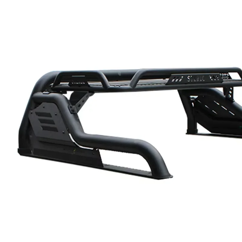 New 4x4 Accessories for Navara Frontier 2007-2014 Sports Bar Roll Cage in Black Compatible with Hilux and F150 Models - view 3