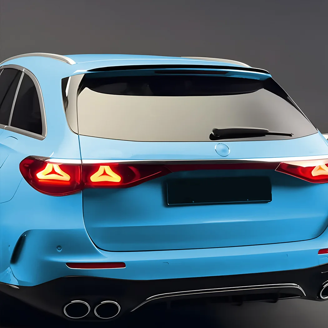 For Mercedes-Benz E-Class S214 Estate 2024+ AMG Style Rear Roof Spoiler Wing Exterior Upgrade
