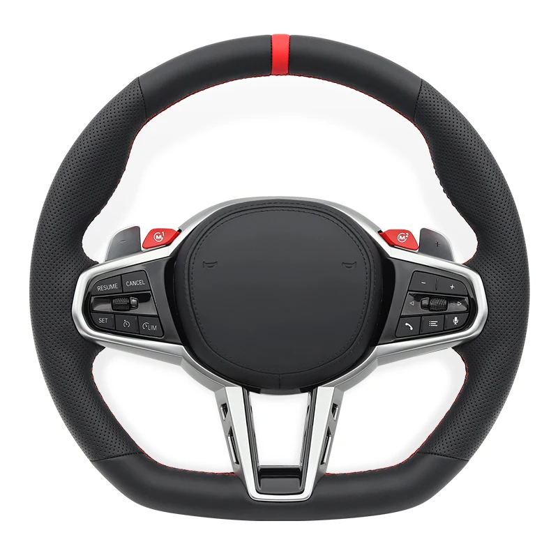 

Спортивный руль Napa Leather M для BMW G01 G02 G05 G06 G30 G20 G21 G80 G22 G26 G32 F90 F91 F92 M3 M4 M5 M8 Автомобильные аксессуары