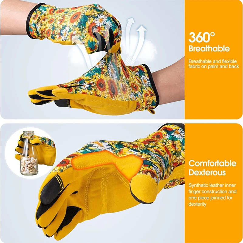 Gardening Protective Gloves For Anti-prick Protection Anti-prick Garden Shrub Anti-slip Wear-resistant Gloves With Touch Screen