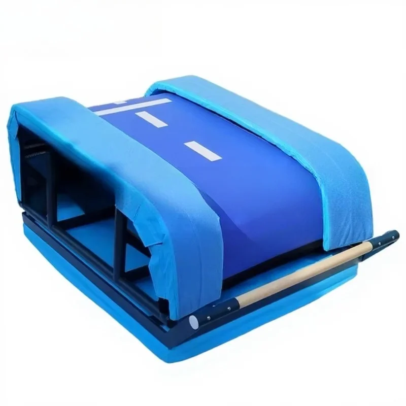 

Заводское высококачественное гимнастическое оборудование Т-тренажер с базовым комплектом горного бара синего цвета