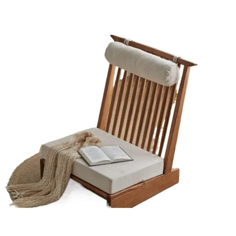 Canapé en bois massif, chaise inclinable pour salon, Gizhan B & B, chambre à coucher, tatami, dossier de loisirs