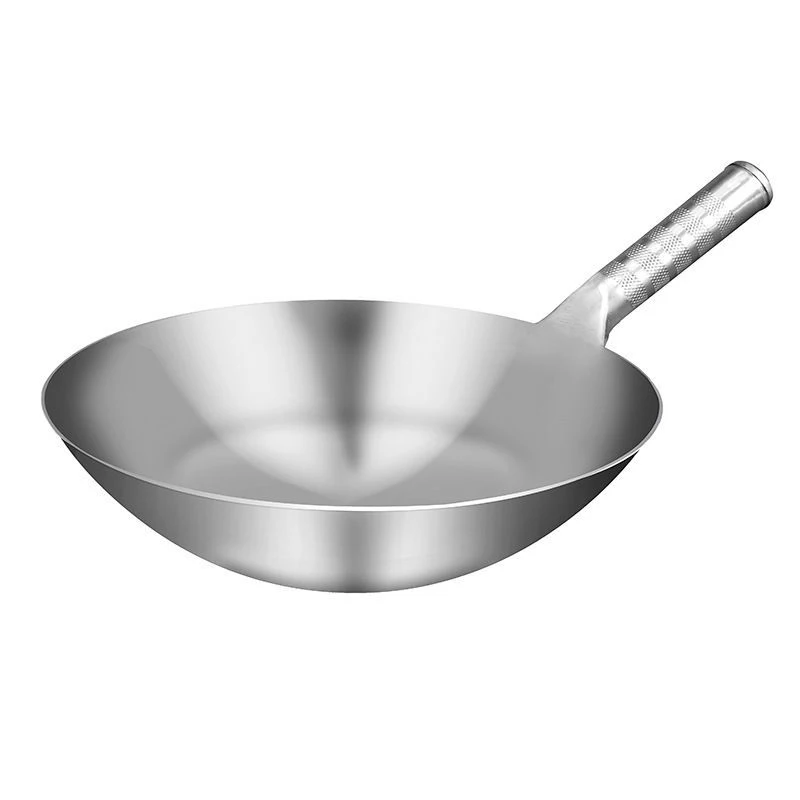 

32cm Stainless Steel Pot 1.8mm Thick Non Stick Gas Pot Cooking Applicable To Canteens Restaurants Household Round Bottoms