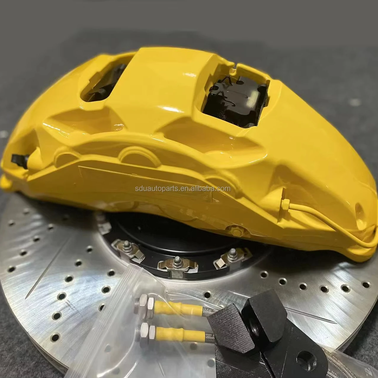 26 Style Factory Wholesale 10 Piston Brake Calipers 412MM 420MM 440MM Disc Front BBK 3