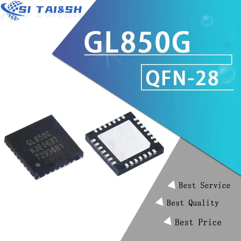 1PCS/LOT  GL850G GL852G GL852 GL3224 SMD QFN 28 32 48 interface USB chip IC