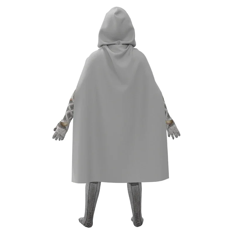 Moon Knight Cosplay Costume Marc Spector Costume Uniform Halloween Costume for Kids