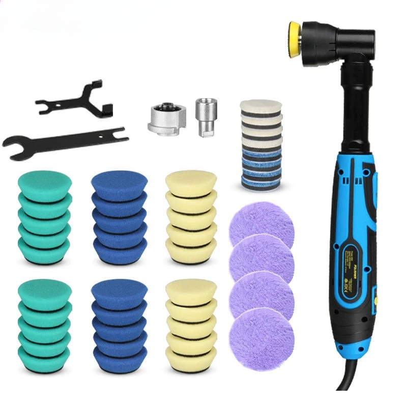 220V Polishing Machine 1 2-Inch Point Polishing, Waxing, and Sealing Machine Eccentric Concentric Small Electric Tool