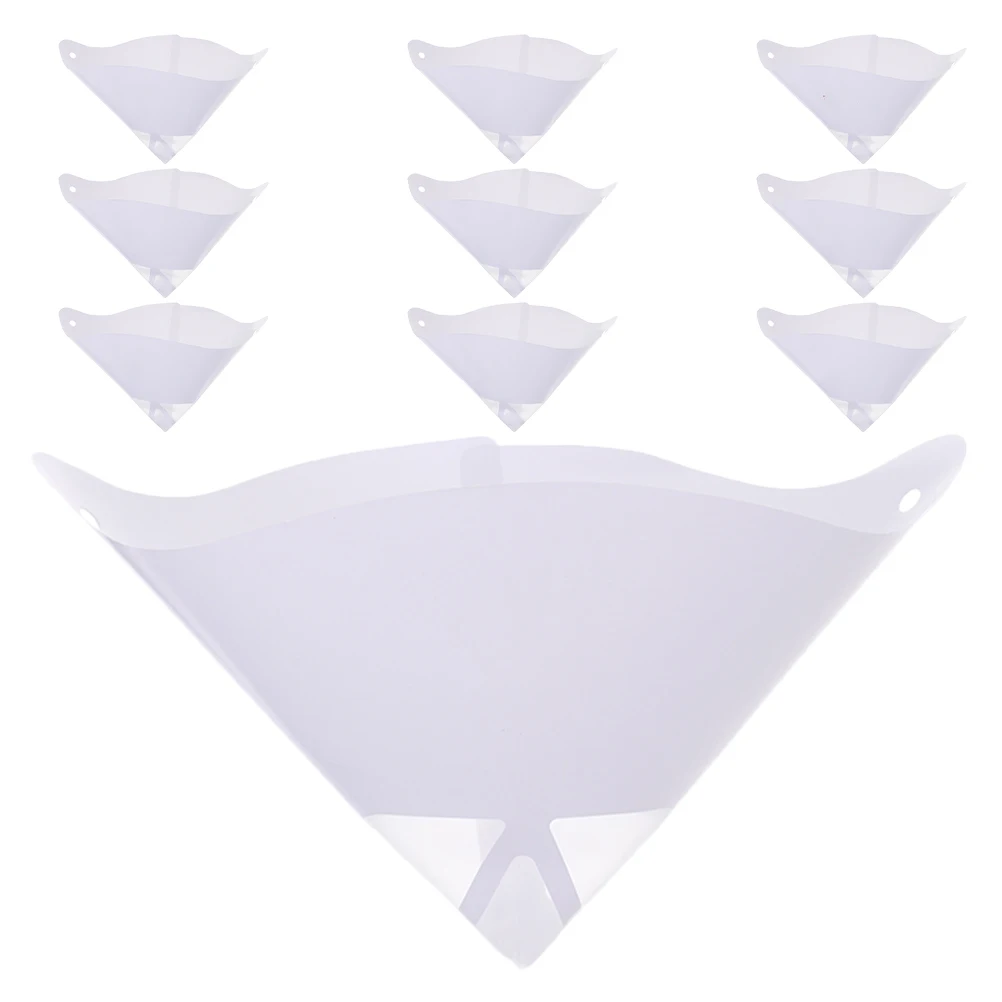 

10pcs Paint Strainers Fine Mesh 300 Disposable Paper Funnels Oil Paint Filtering Automotive Funnel No Spill Coolant Kit