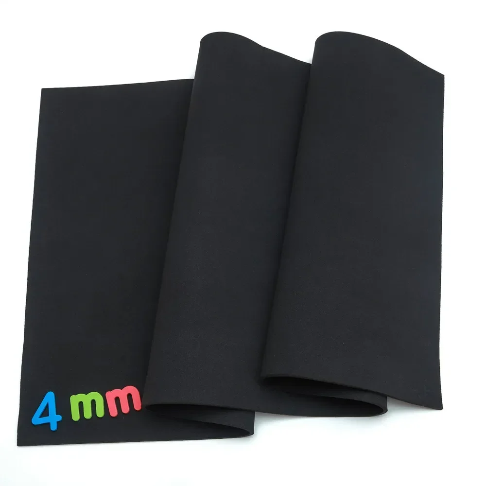 4mm SBR , Double Sided Neoprene Sewing Fabric Wetsuit Stretch Other Waterproof and Windproof Jersey Stretch Tricot