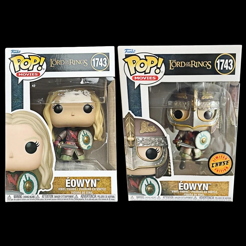 Funko Pop The Lord of The Rings Éowyn #1743 Chase Limited Edition Vinyl Figure Movie Collectible Model Desktop Ornament Toy Gift
