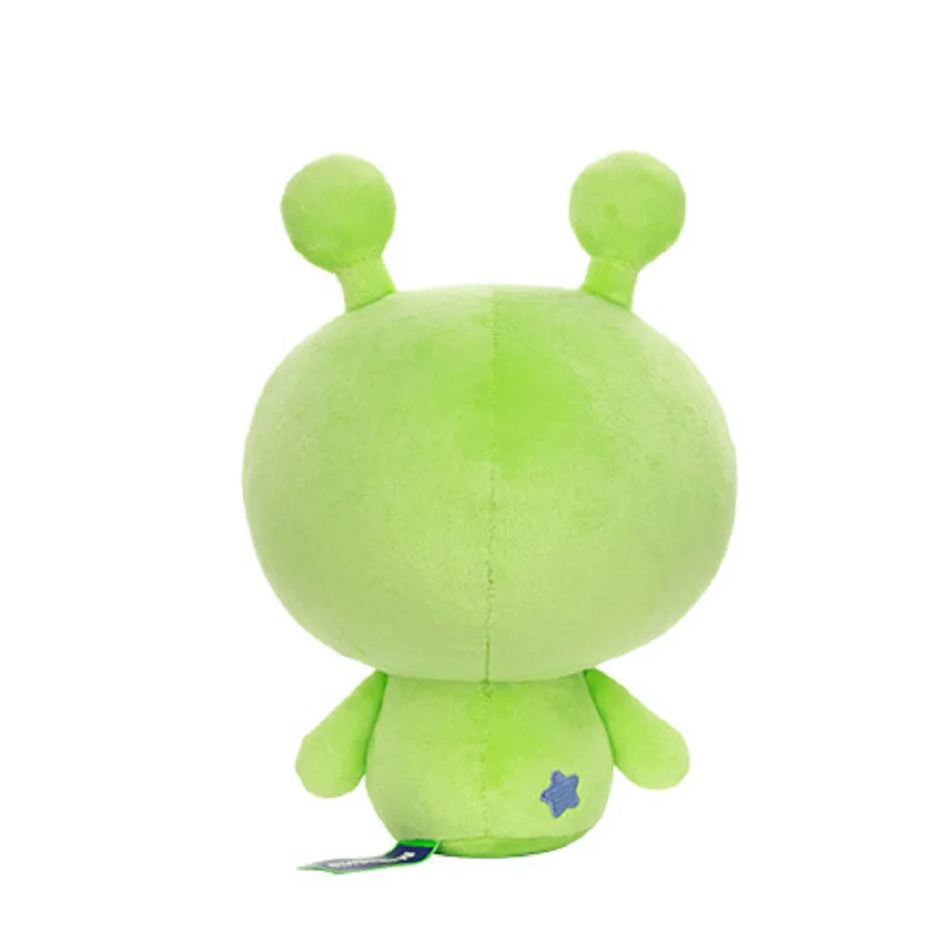 ตุ๊กตาดิงเกิลสีเขียวและสีน้ำเงิน ตุ๊กตาเอเลี่ยนหนวดปลาหมึก