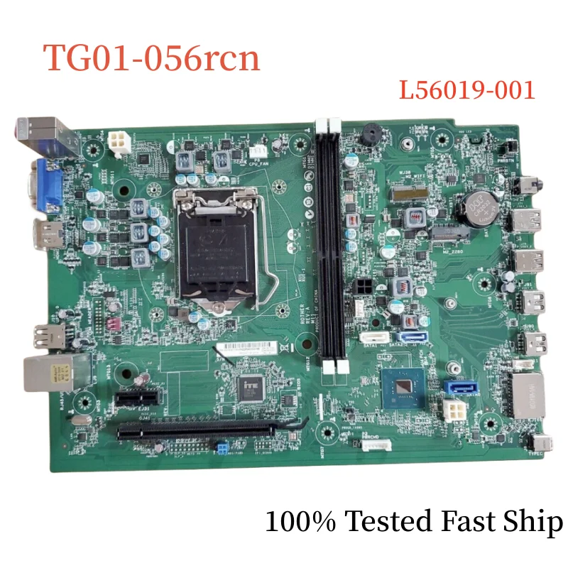 

L56019-001 For HP Gaming TG01-056rcn Motherboard L56019-601 L56808-001 H370 LGA1151 DDR4 Mainboard 100% Tested Fast Ship