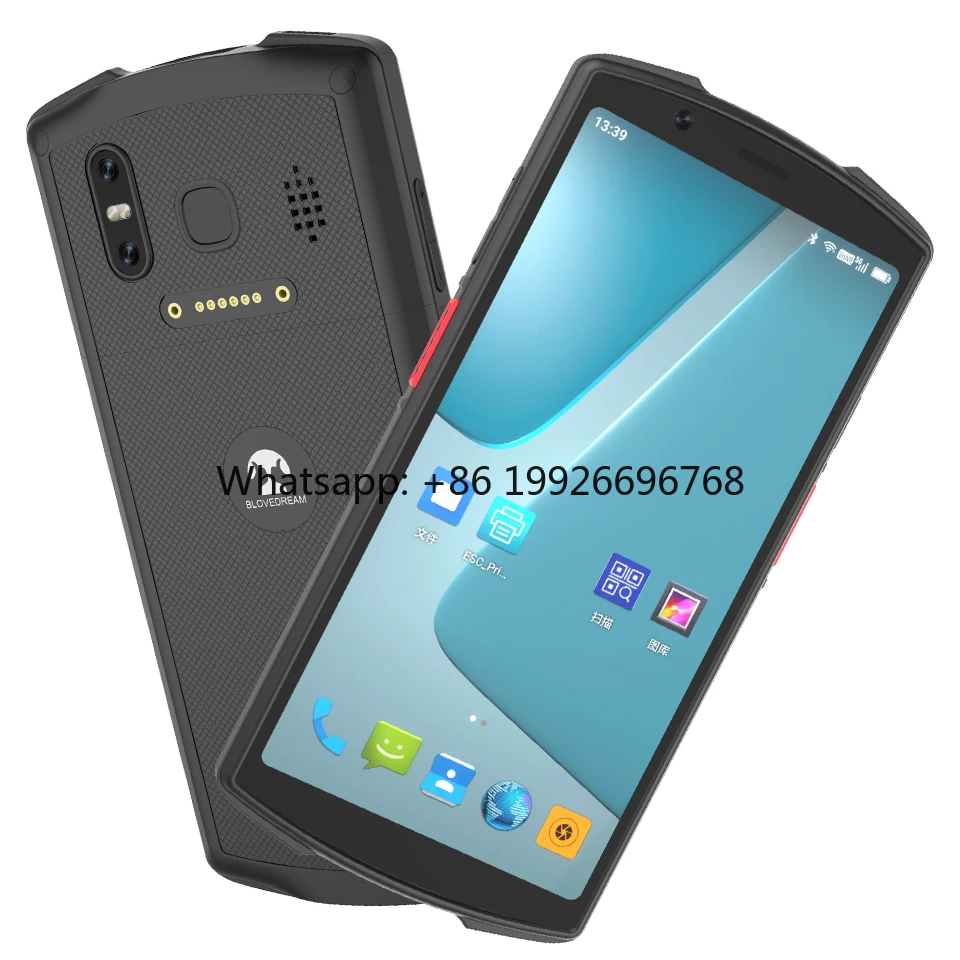 OEM ODM 5.93 Inch android 10 Handheld Rugged Collection Terminal with IP66 for Warehouse Wireless Infrastructure Equipment