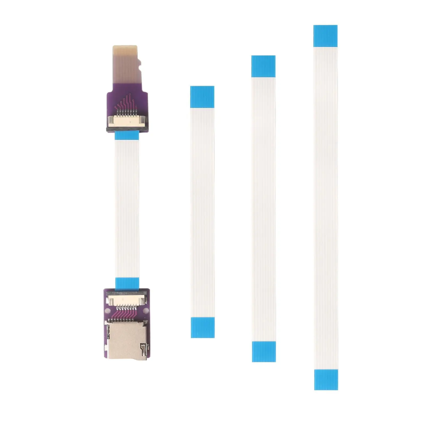 TF Male to SD Female Extension Cable Micro SD TF Memory Card Kit Soft Flat FPC Cable Extender Adapter For Phone GPS TV