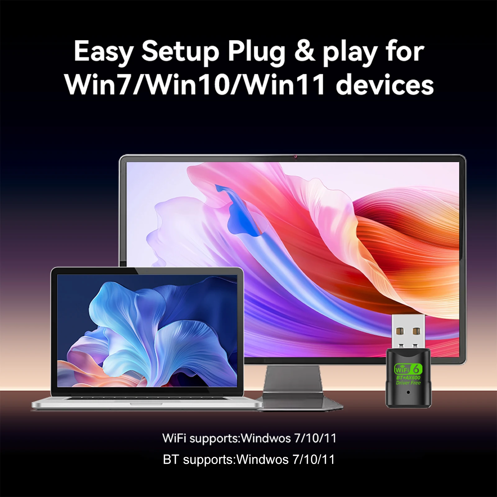 adaptador-sem-fio-600mbps-usb-wifi6-bt54-dongle-2-em-1-adaptador-de-rede-dual-band-24-5ghz-para-pc-laptop-computador-de-mesa