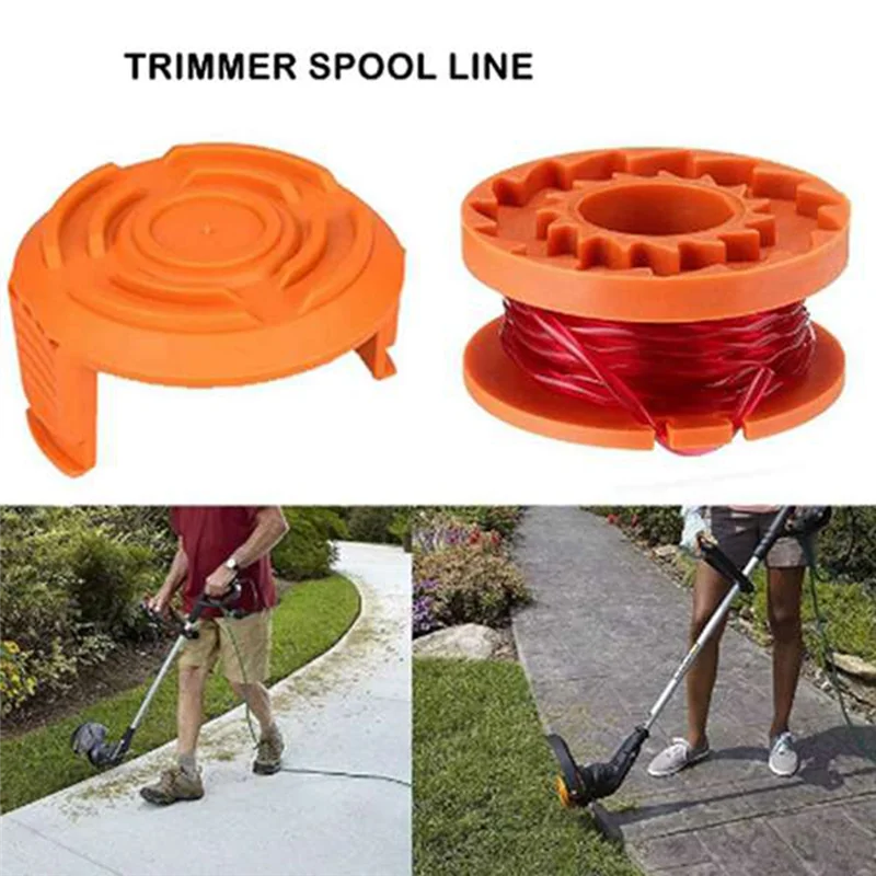 【Space-Saving】Grass Trimmer Line Replacement 10Ft(3M), 15Pcs Spool,Edger Line For Model Worx WA0010
