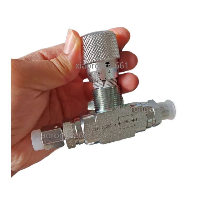 

Best-selling model Flow Control bidirectional hydraulic restrictor valve STB-G3/8 W / L08 connector 1PC