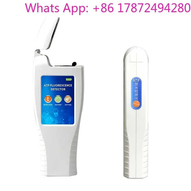 Portable Microbial Detector 0-9999 RLUs 15s Rapid ATP Bacteria Cleanliness  - Portable Device for Rapid Detection
