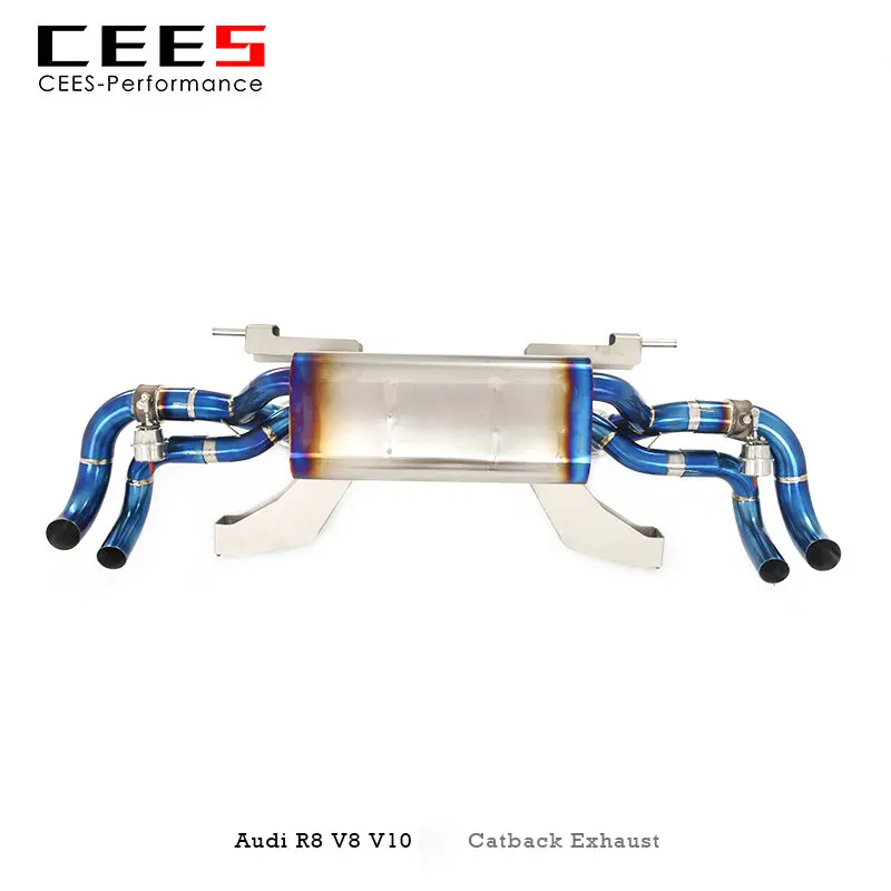 

CEES Catback Exhaust For AUDI R8 V8/V10 2010-2015 Exhaust System High Performance Vavle Exhaust System Escapamento