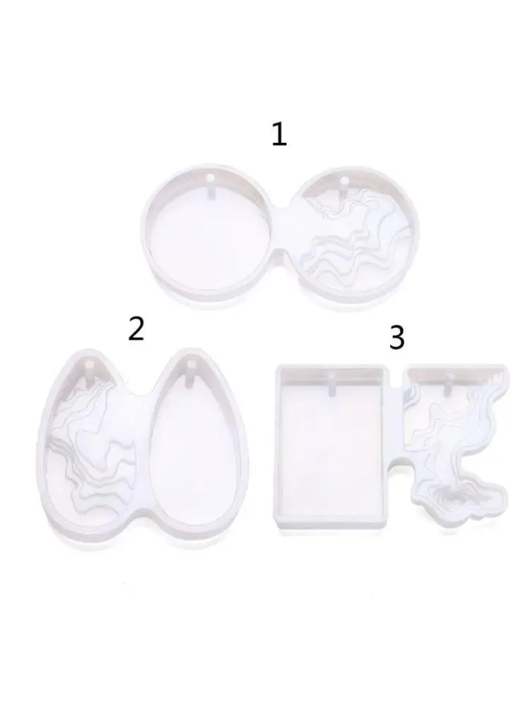 Moules en résine pour pendentif Ocean Island, en Silicone, pour fabrication bijoux, en résine époxy, pour pendentif, collier, artisanat en résine, bricolage