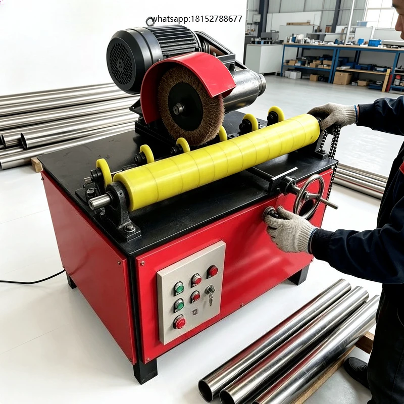 Hot Sale Multifunctional Derusting Polishing Machine rust Cleaning Machine Ss Bent Pipe Tube Polishing Machine