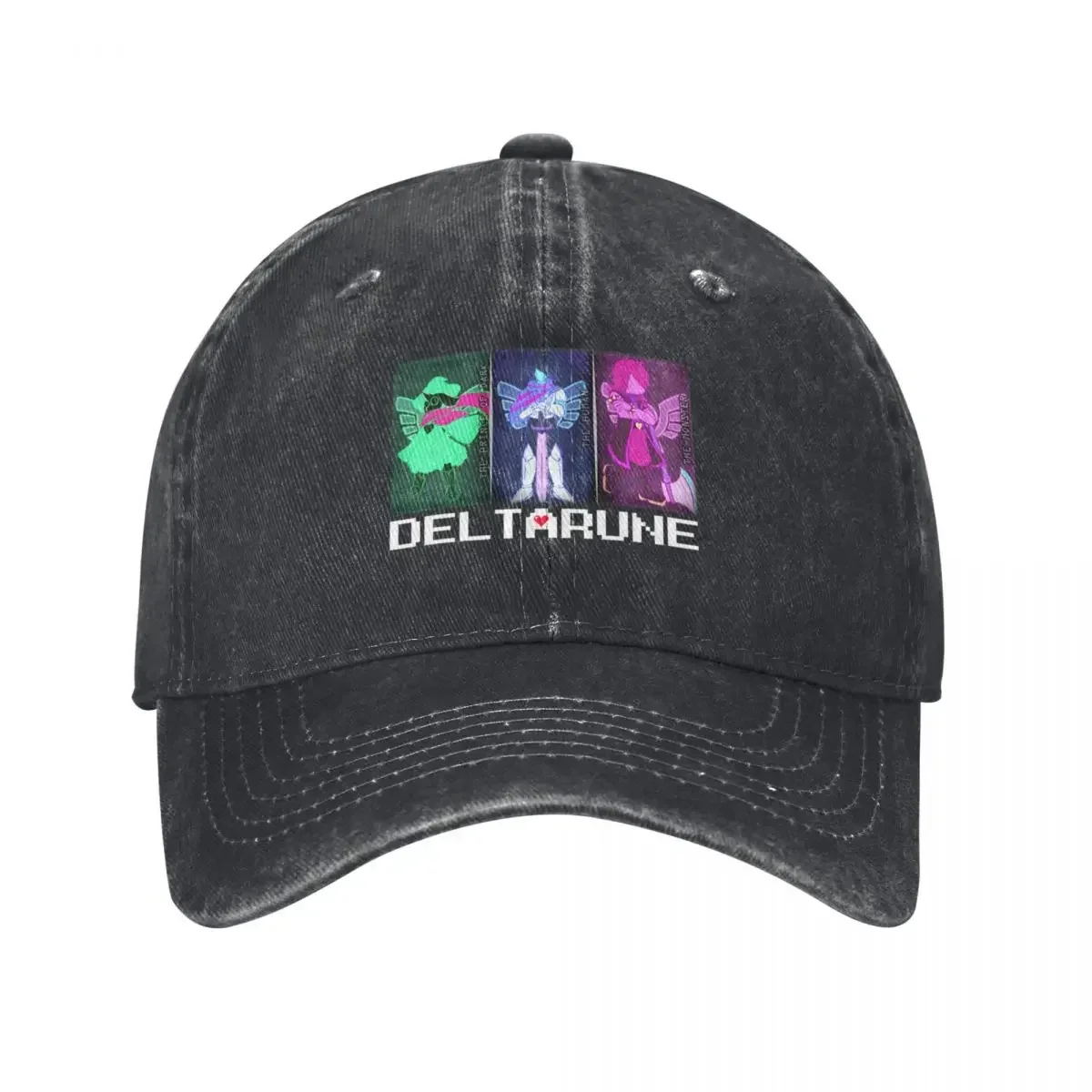 lancer deltarune green Baseball Cap Hood Trucker Cap Beach Bag Men Caps Women's