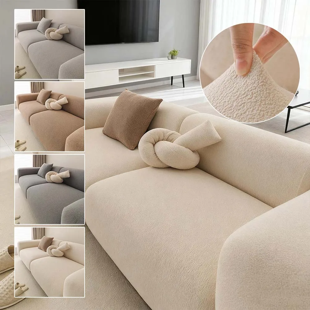 

Soft Sofa Cushion Cover Dustproof Elastic Sofa Covers for Living Room Pet Kids Mat Chair Cover Furniture Protector 5 Sizes 쇼파 커버