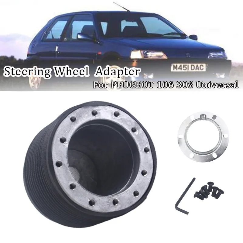 Steering Wheel Hubs Quick Release Adapter Boss Kit For Peugeot 106 306 for Citroen Saxo For Citroen AX 90 91 97 98