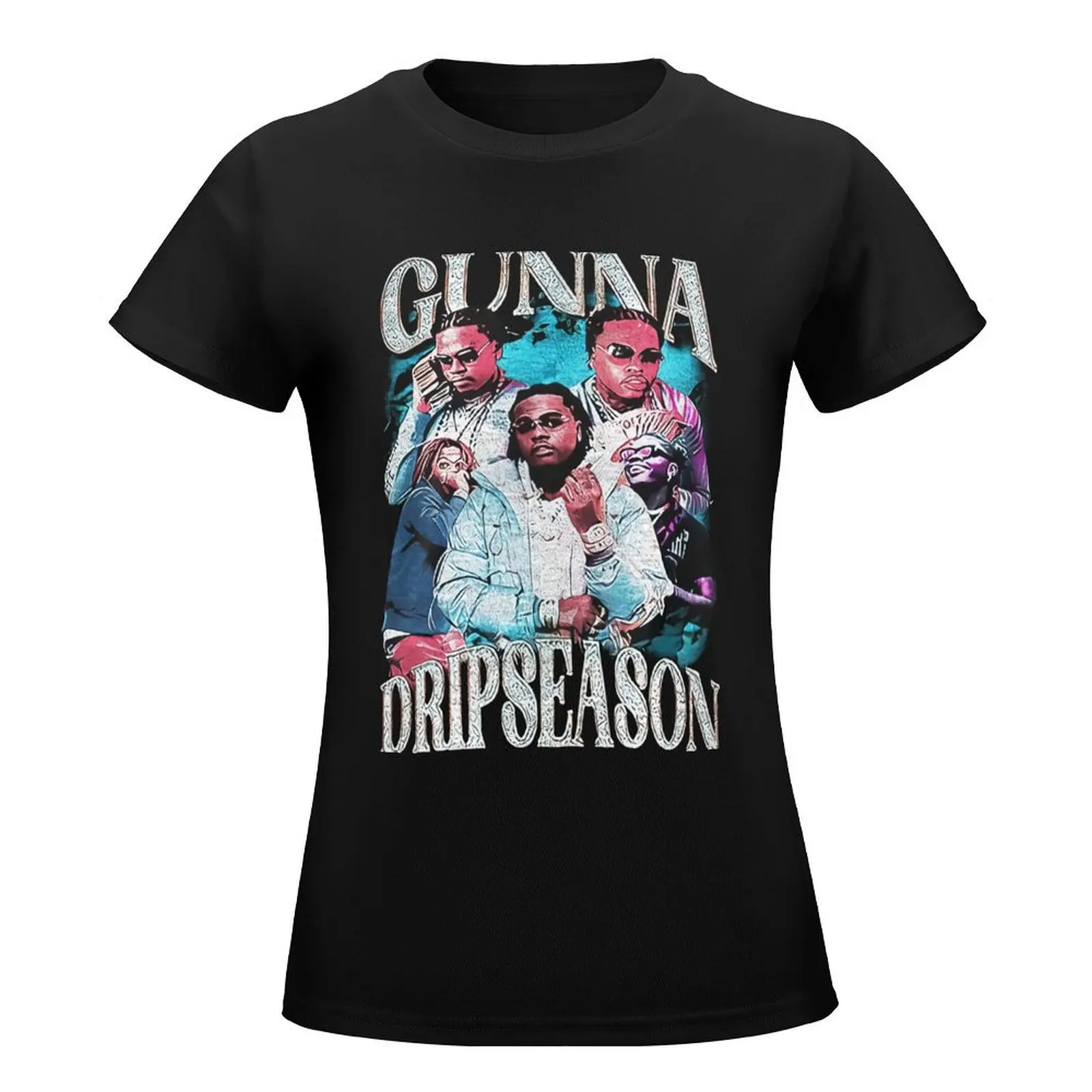 Vintage Gunna Wunna World T-Shirt sublime customizeds anime plus size tops clothes for woman