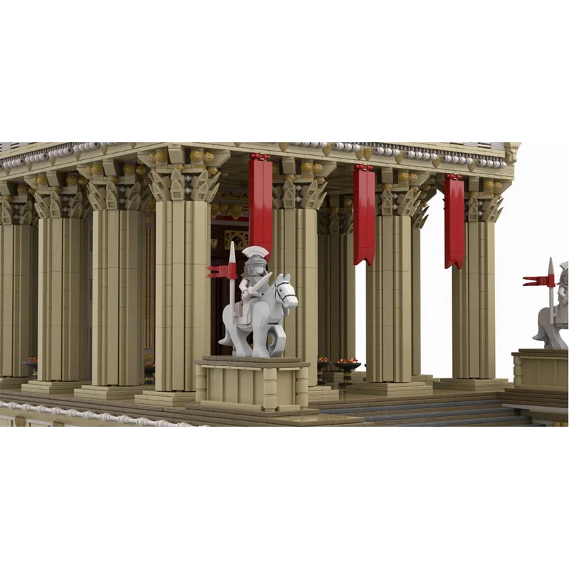 New 20329Pcs Moc European Medieval Street View Ancient Temple Model Diy Creative Ideas Bricks Toy Birthday Christmas Gift Blocks