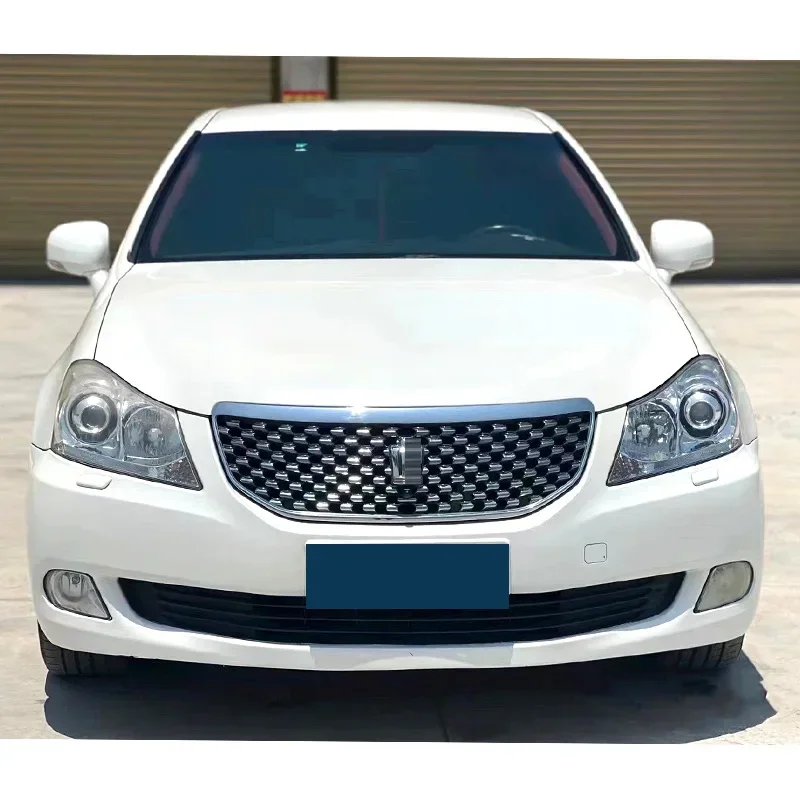 

New！ Racing Grills For Toyota Crown 2010 11 12 13 Type Z Plating Bumper Mesh Front Grill Automobile Refitting Accessories