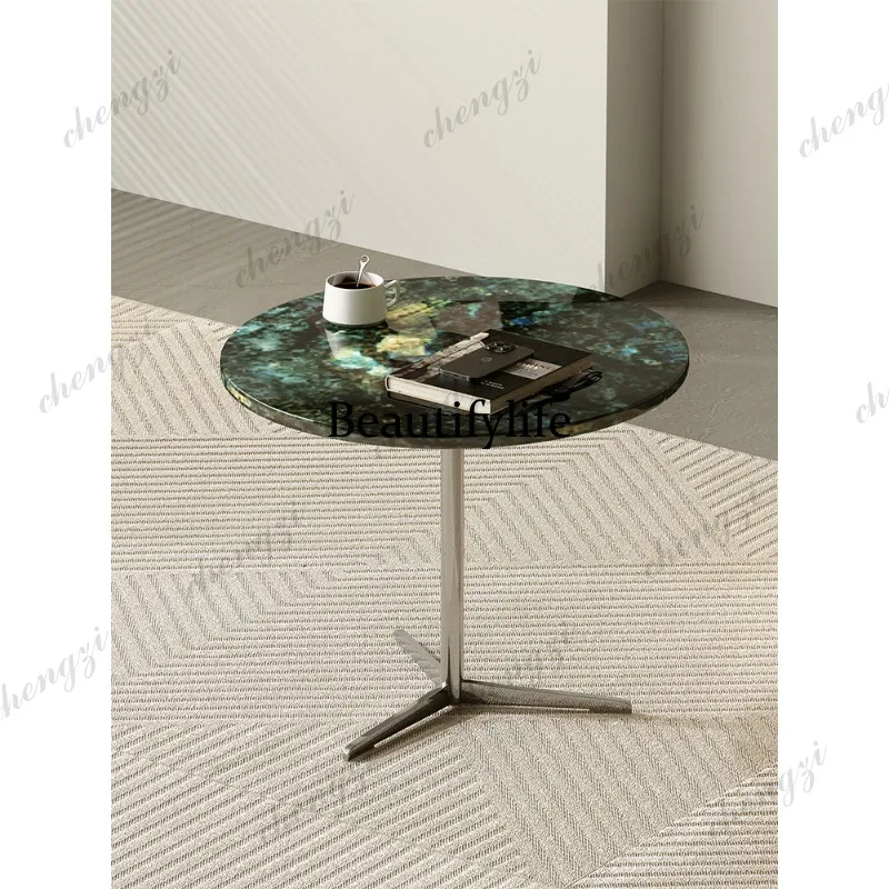 A74 modern simple luxury stone edge several large and small apartment living room sofa corner several