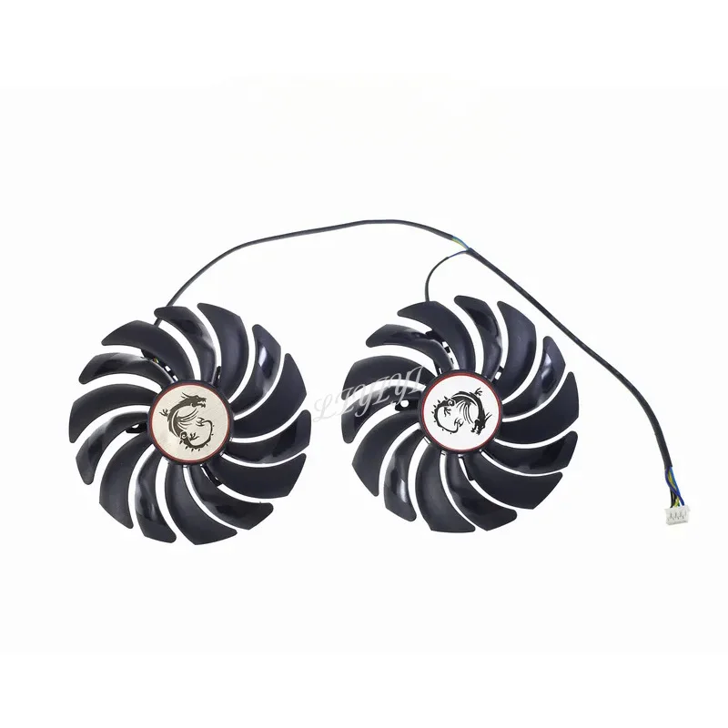 PLD10010B12HH DC12V 4PIN Graphics card fan RX580 RX480 for MSI Radeon RX 480 RX 580