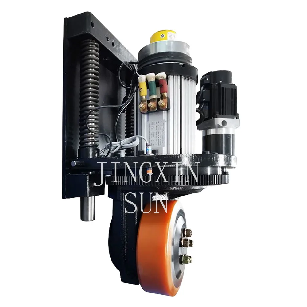 High Power 2500W  Encoder Wheel Amr Forklift Parts Robot AGV Drive Wheel With Steering Motor for Warehouse Agv Amr Robot