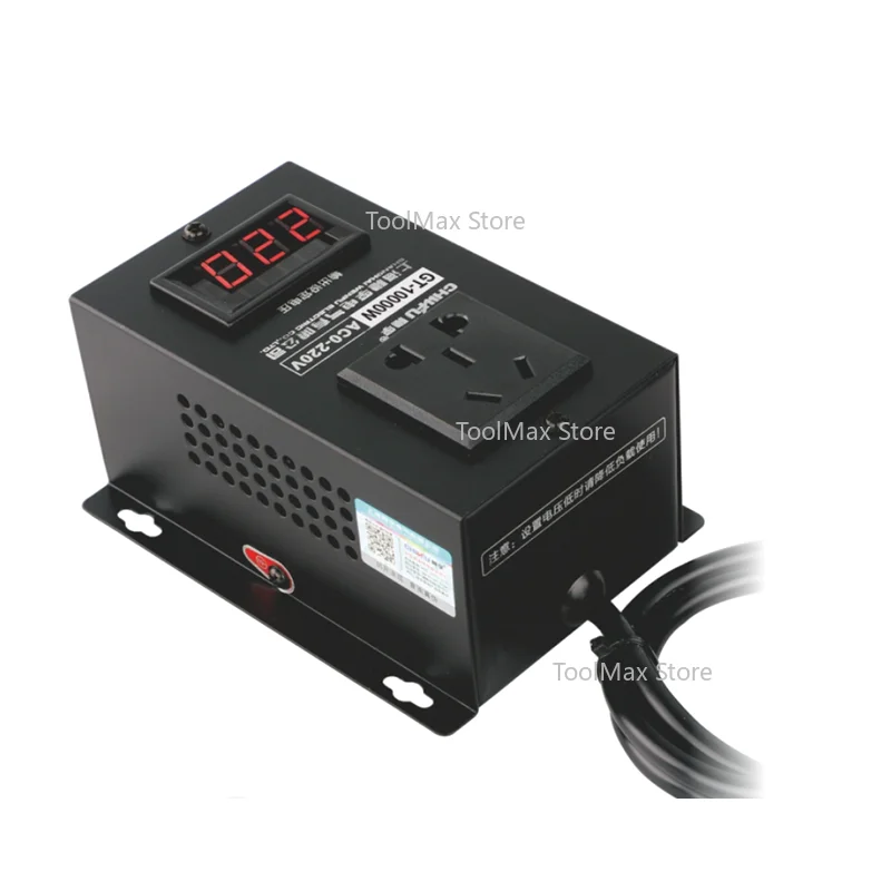 SCR AC 220V 10000W 電子電圧レギュレータ 調整可能なサイリスタ速度コントローラ 調光調光器 温度サーモスタット