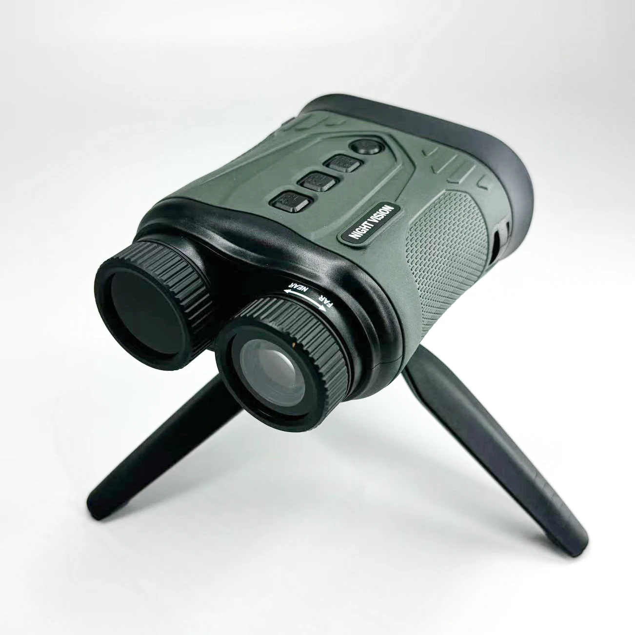 8X 4K-level High-definition Night Vision Binoculars 10X Optical Zoom 3.0-inch Screen CMOS Sensor Image Stabilization Portable