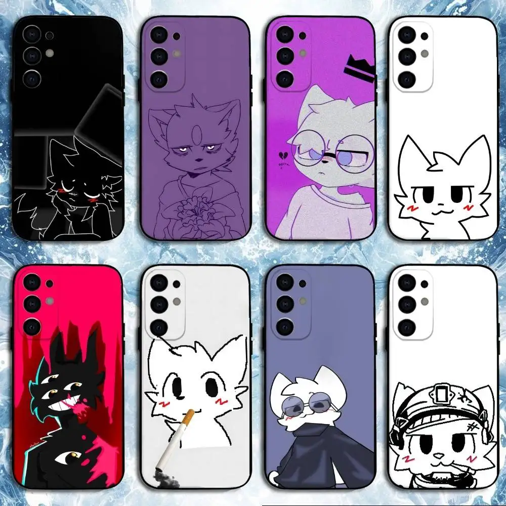 

Boykisser Phone Case For Samsung S25,S24,S23,S22,S21,S20,Plus,Fe,Lite,Others Black Cover