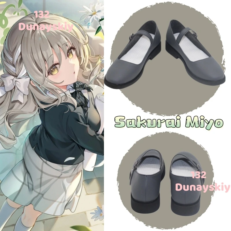 

Хэллоуин Карнавал Сакурай Миё Косплей Сапоги Синий Архив Игровой Реквизит На Заказ Обувь Для Косплея Из Искусственной Кожи