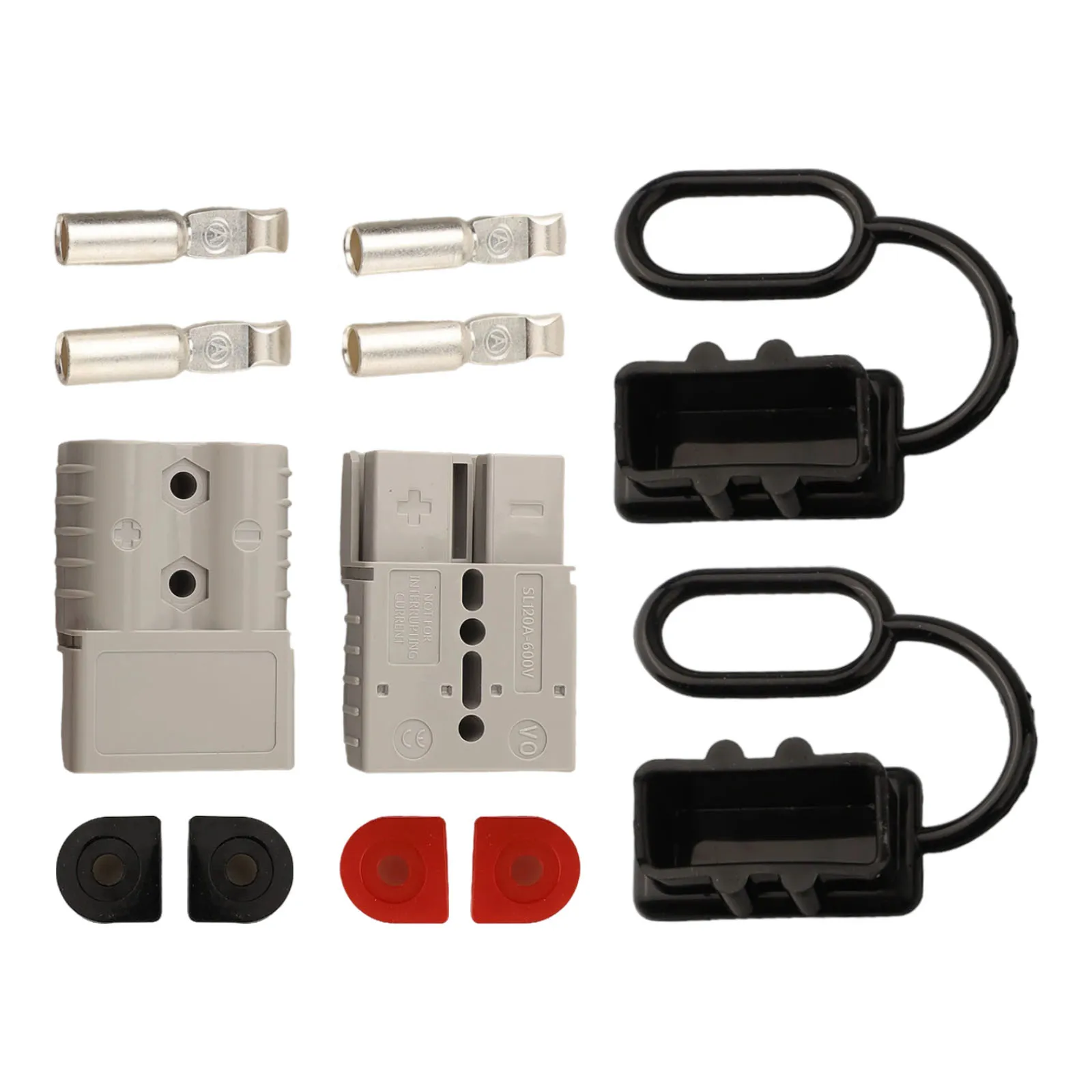 New Cable Terminal Protective Cover Quick 120A 600V Battery Charging Connector Battery Power Connector New Cable